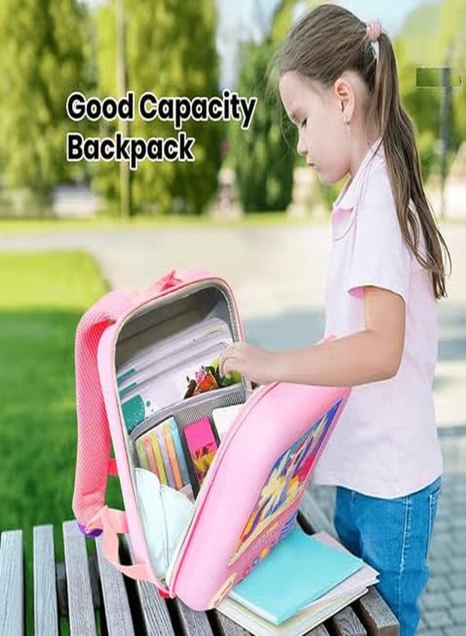 SID MAGIC Cartoon Kids Backpack - TV Design School Bag for Boys & Girls | 3D Animal & Space Themes | Lightweight & Durable (Unicorn, Panda, Capybara, Astronaut) (Magic Unicorn) - Image 4